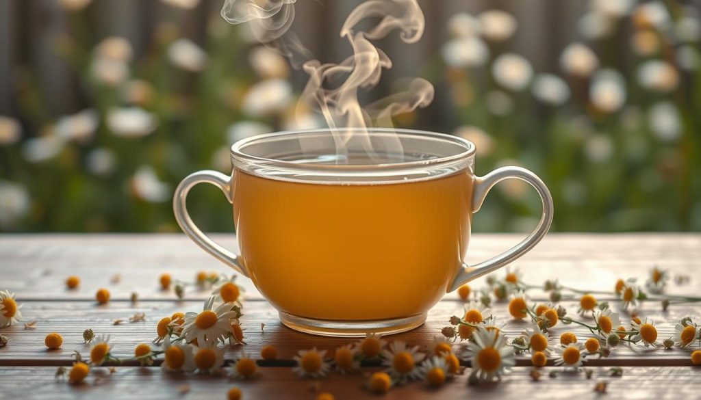 chá de camomila