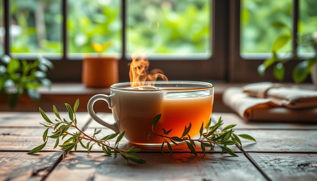 chá de espinheira santa para que serve e como tomar