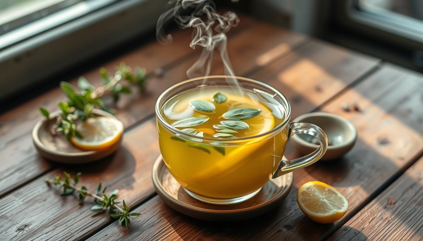 chá para foco, chá para energia, chá para concentração