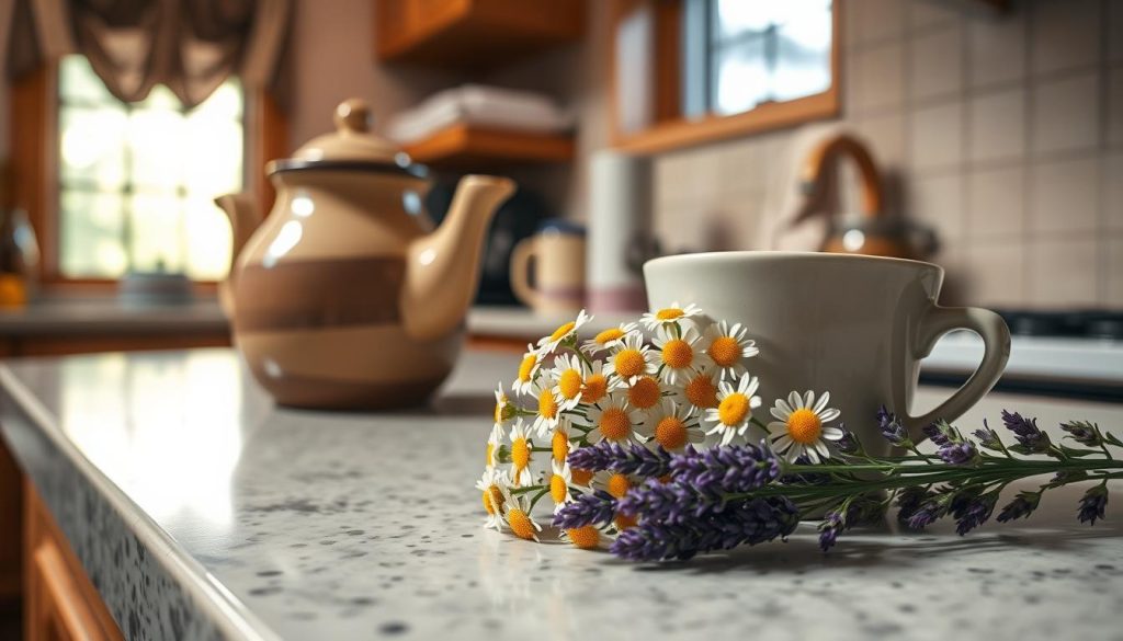 como fazer chá de camomila