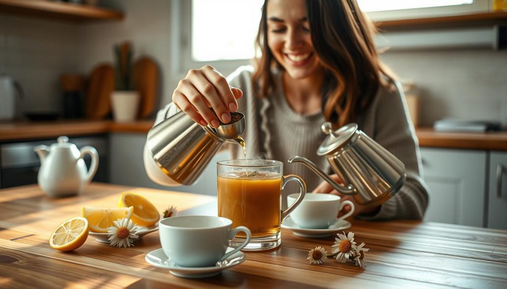 preparo de chá para gastrite