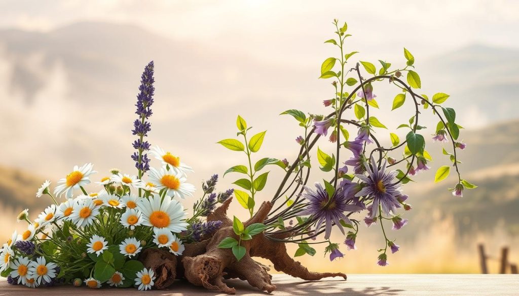 principais plantas para chá calmante